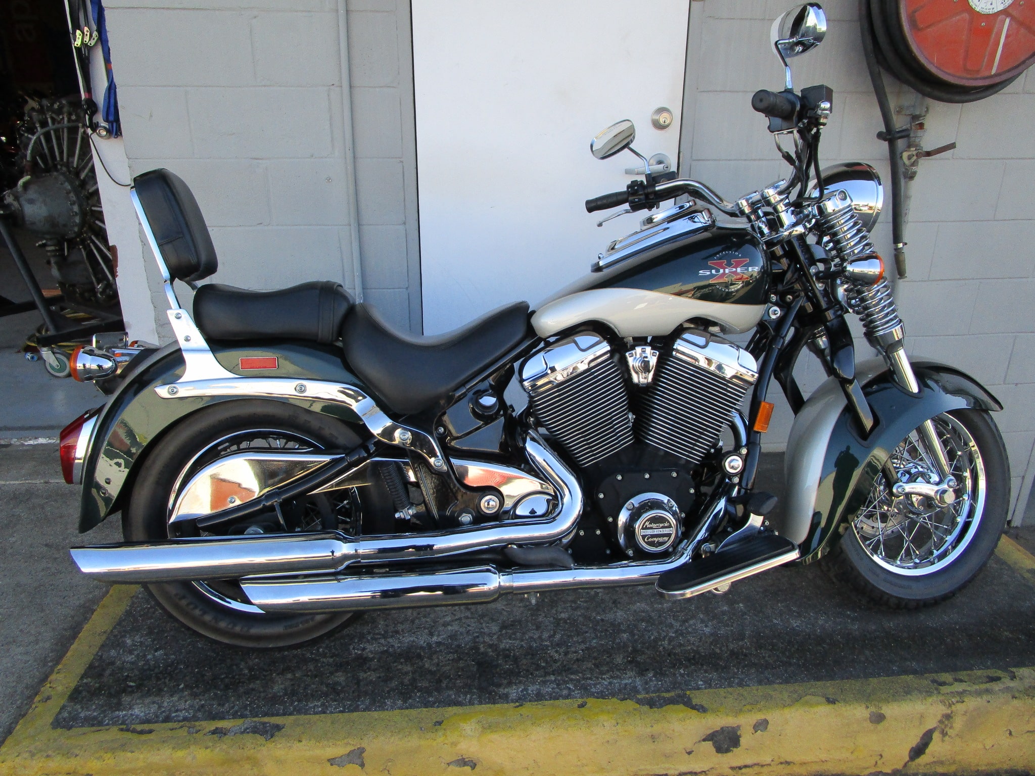 EXCELSIOR HENDERSON SUPER X, Rare V twin low miles SOLD Classic