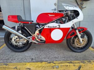 BSA Rob North Rocket 3 A75R, immaculate runs well