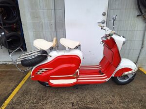 NSU Prima 1958 Electric start scooter, immaculate,