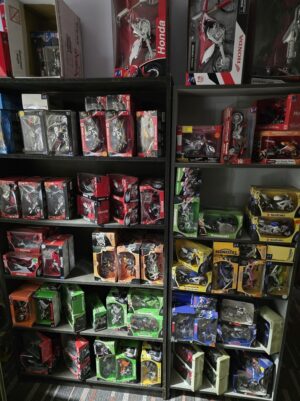 Diecast model motorcycles