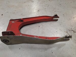 Honda CBX aftermarket seat and swingarm